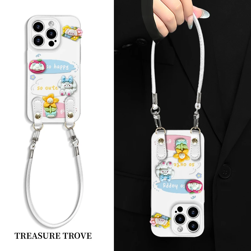 适用于苹果16华为OPPO小米VIVO高颜值时尚LJ软菲林手机壳CA1398