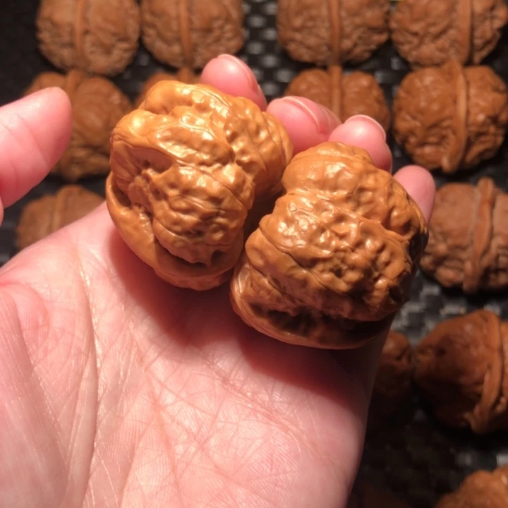 文玩核桃把件蛙饼40