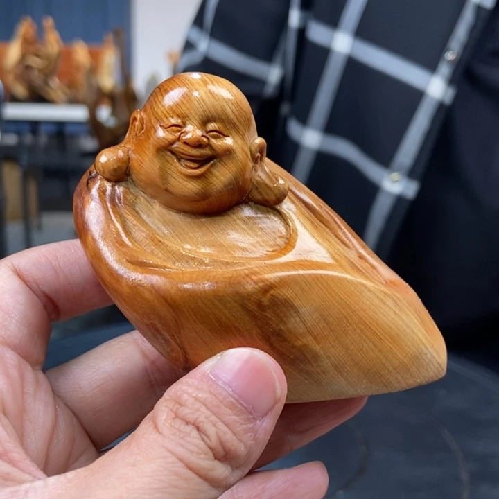 柏木（崖柏）手把件