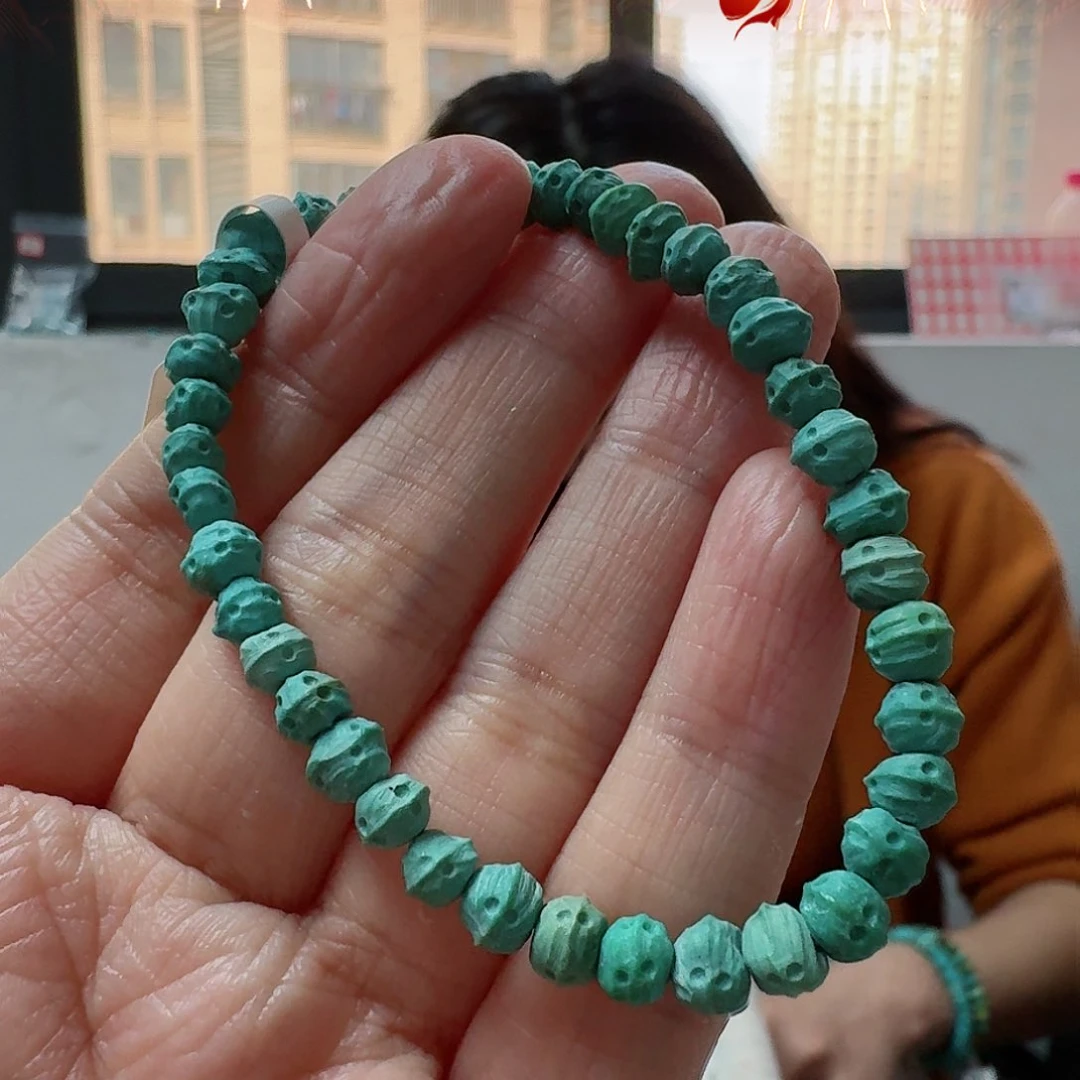 绿松石珠宝奇石未镶嵌*️**