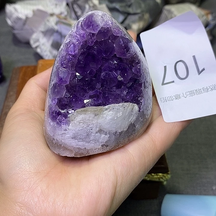 未镶嵌珠宝半成品紫晶