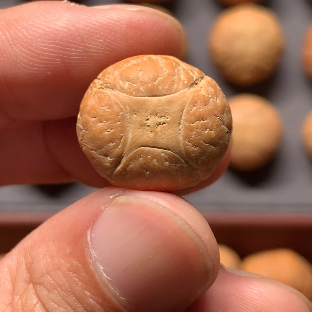 吊坠凤眼菩提19.1mm尼泊尔麒麟，需要打孔直播间和我说