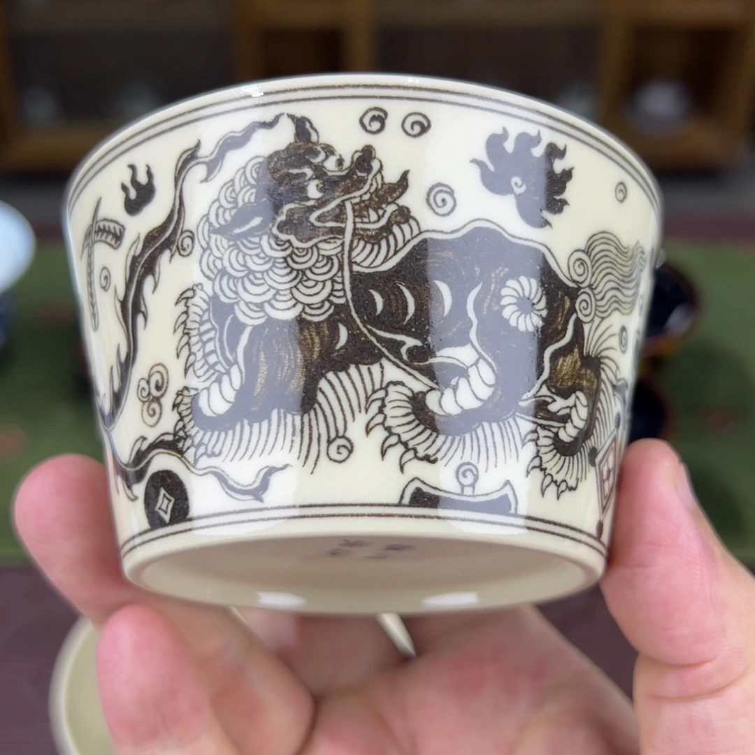 杯景德镇手工手绘陶瓷