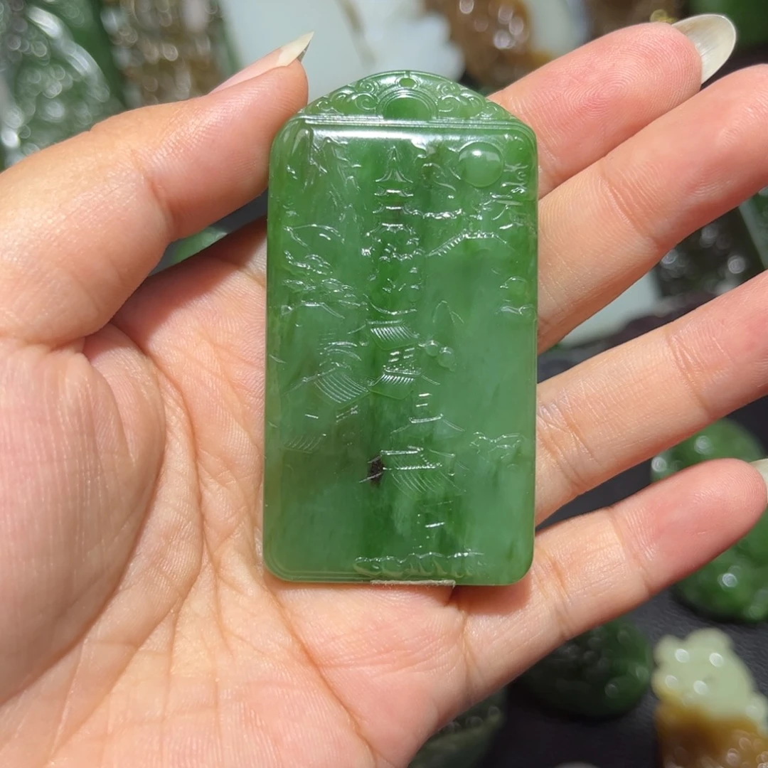 颈饰未镶嵌和田玉