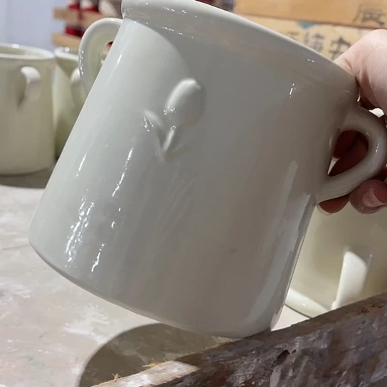 多肉绿植陶瓷花盆9.9包邮，有孔