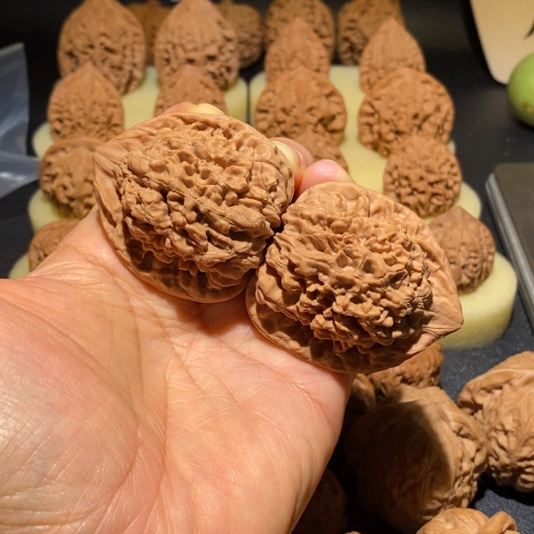 文玩核桃吊坠官帽45