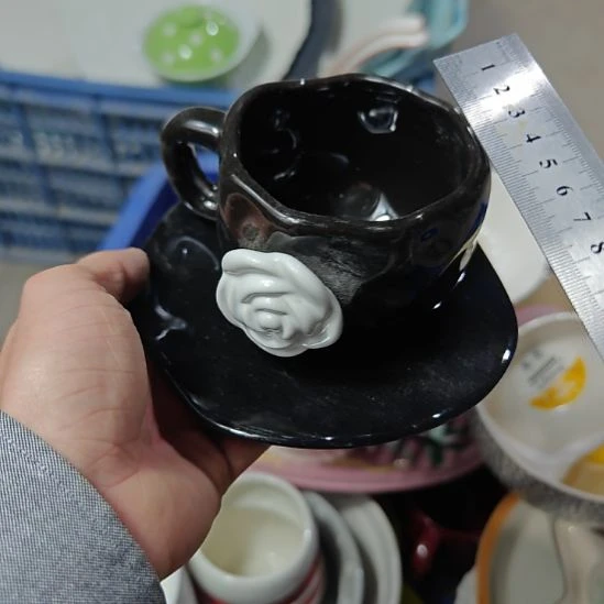 欧式，陶瓷餐具杯碗盘微瑕介意慎拍