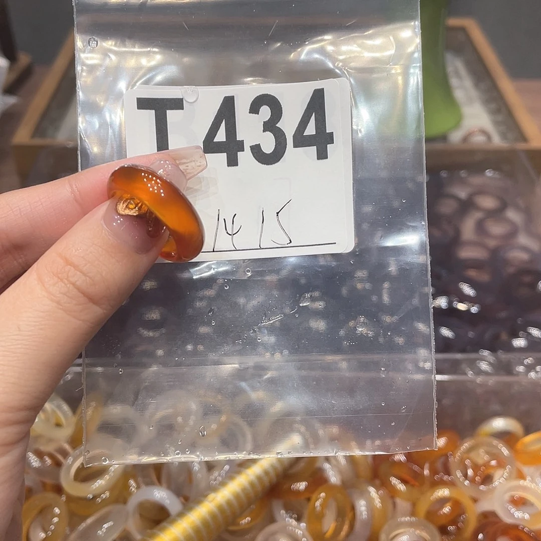 玛瑙/玉髓未镶嵌戒指434