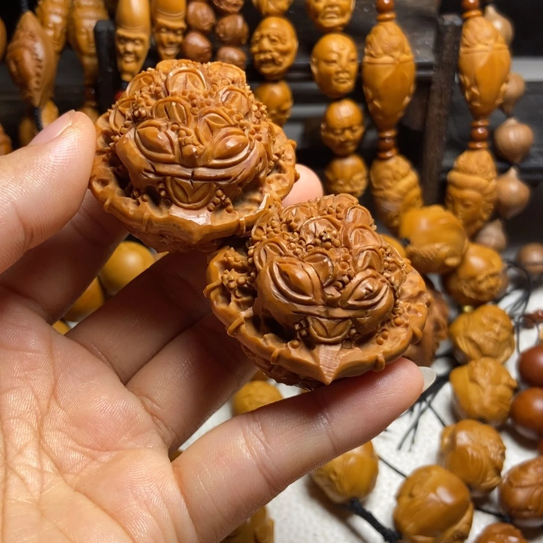 【闪购商品】手串/手链橄榄核?***丶金蟾核桃