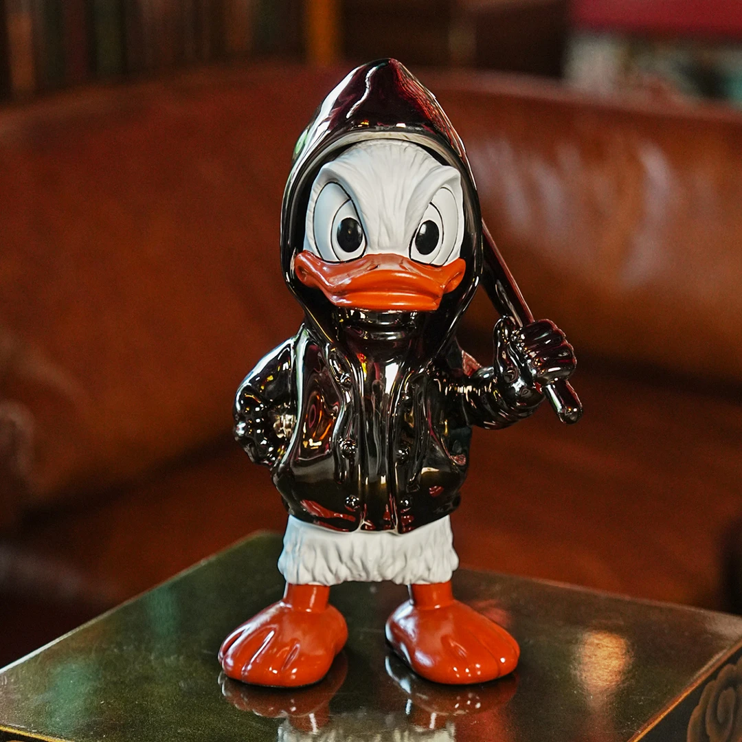 【本尼家】CH13新款创意潮玩唐老鸭家居饰品玄关电视柜落地摆件