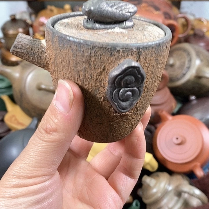 茶壶紫砂微瑕晃盖