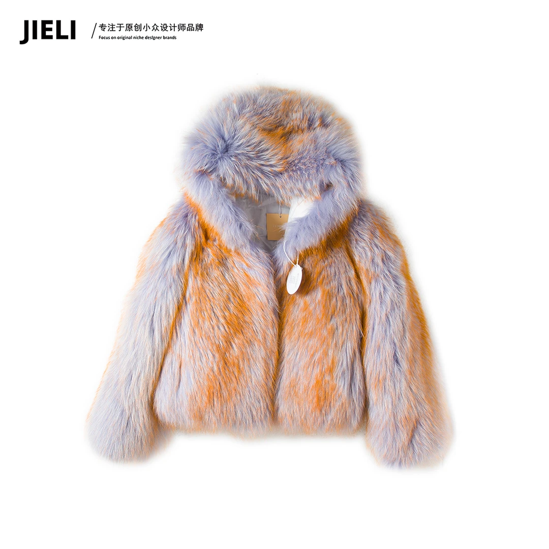 JIE LI/街力 原创小众设计师时尚气质大衣女YZ021