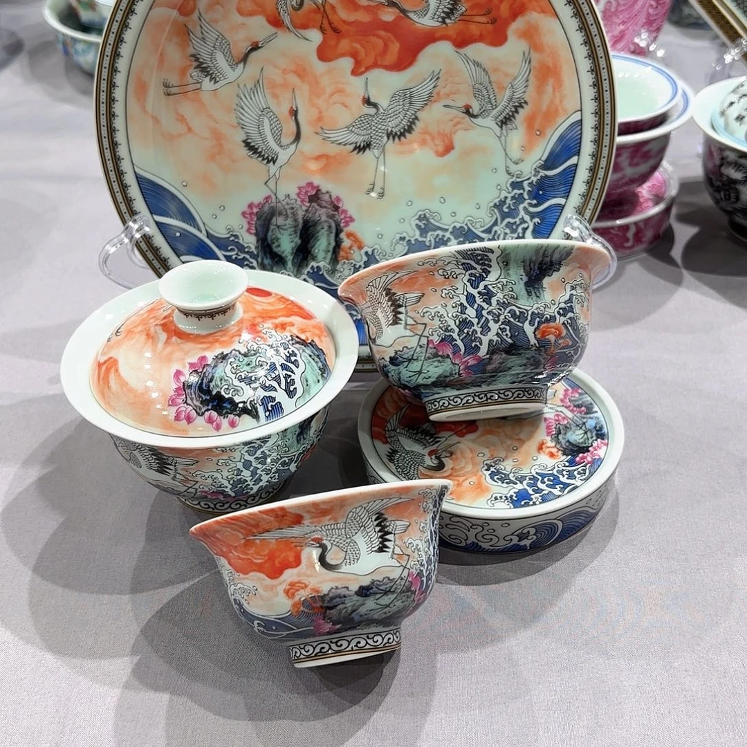 瓷片景德镇瓷器精品展示