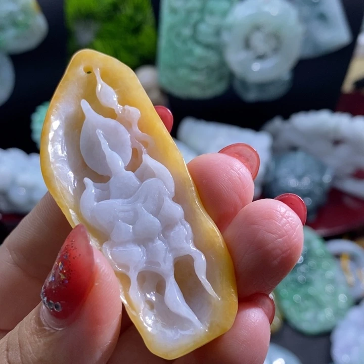【闪购商品】颈饰未镶嵌翡翠悟道