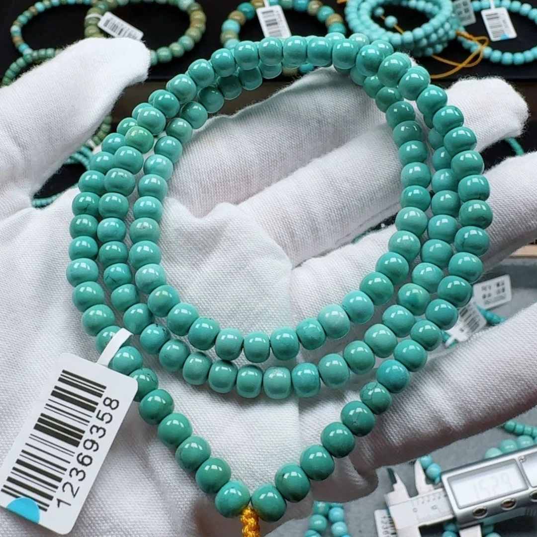 绿松石未镶嵌挂件