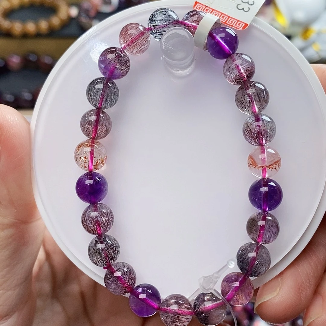 未镶嵌手链水晶c7033超七8+