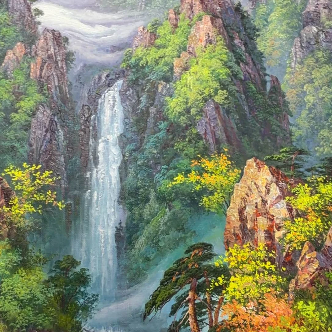 油画在哪呢我想问一下