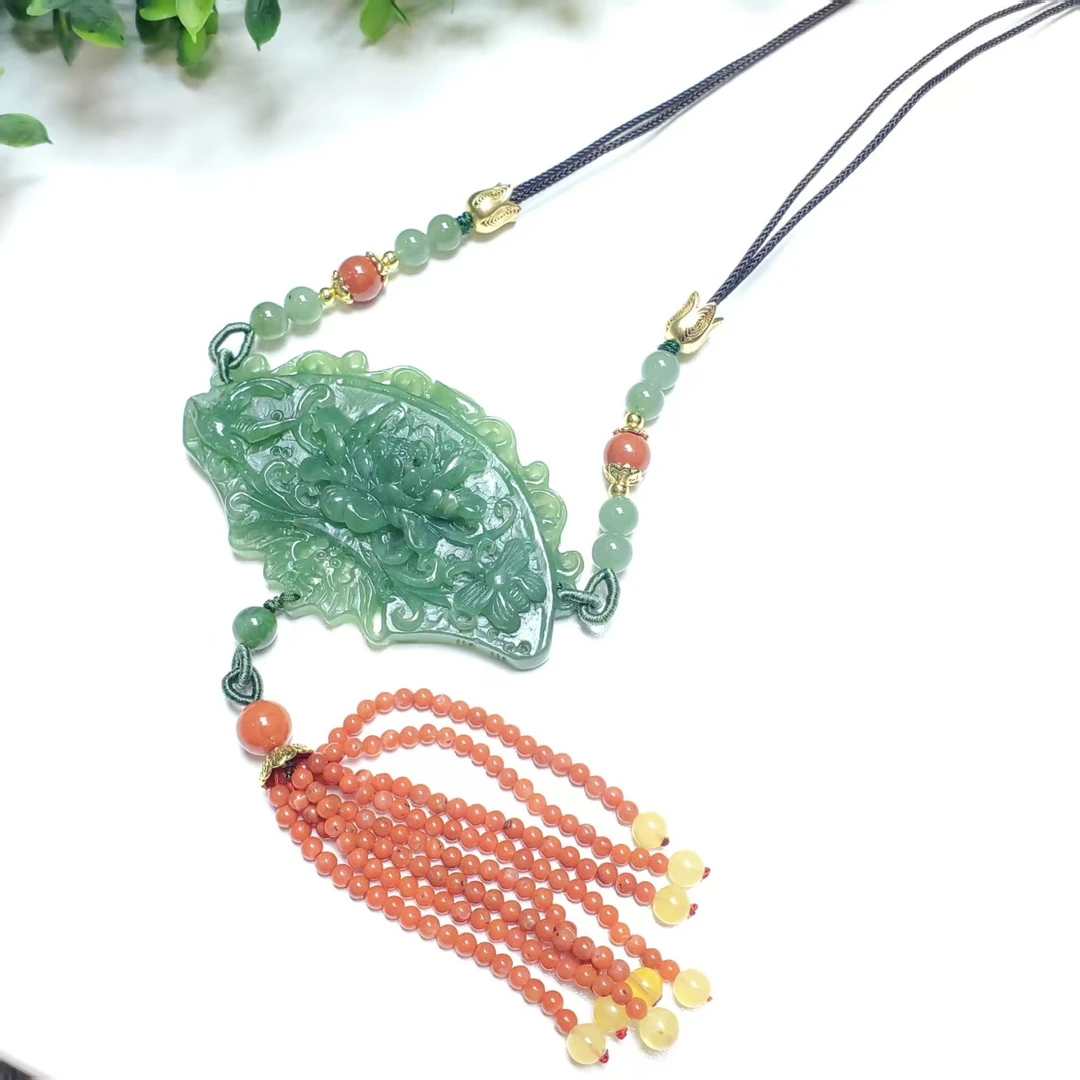 S542【赵小姐】轻奢气质百搭款和田碧玉吊坠