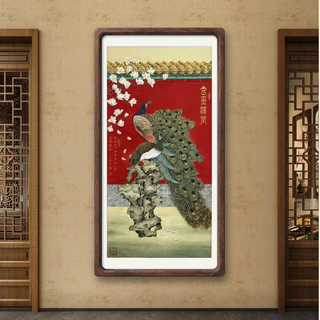 房本华老师作品《金玉满堂》托底无框