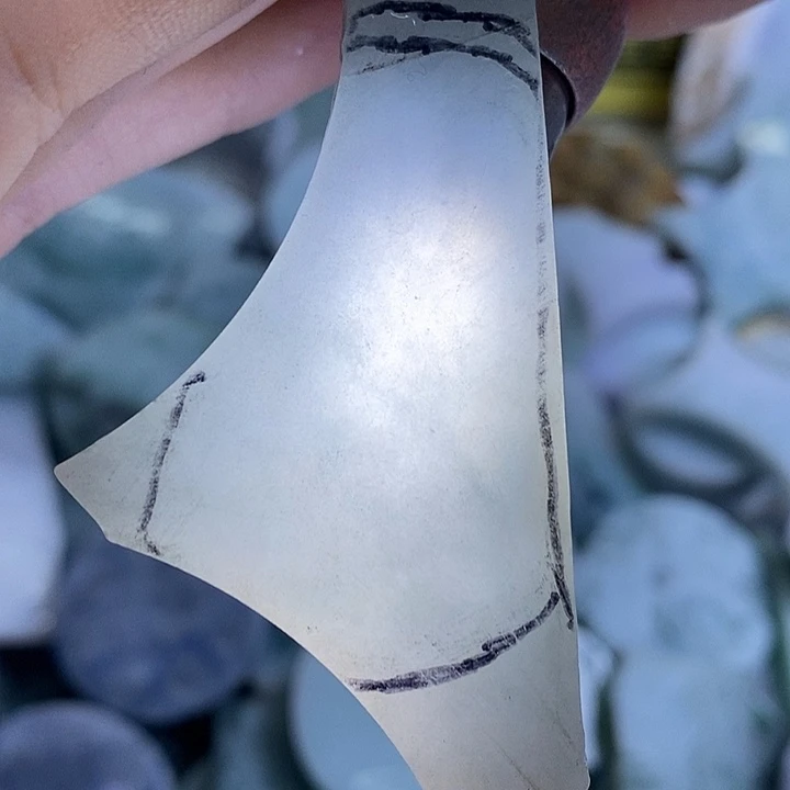 翡翠裸石纯天然翡翠