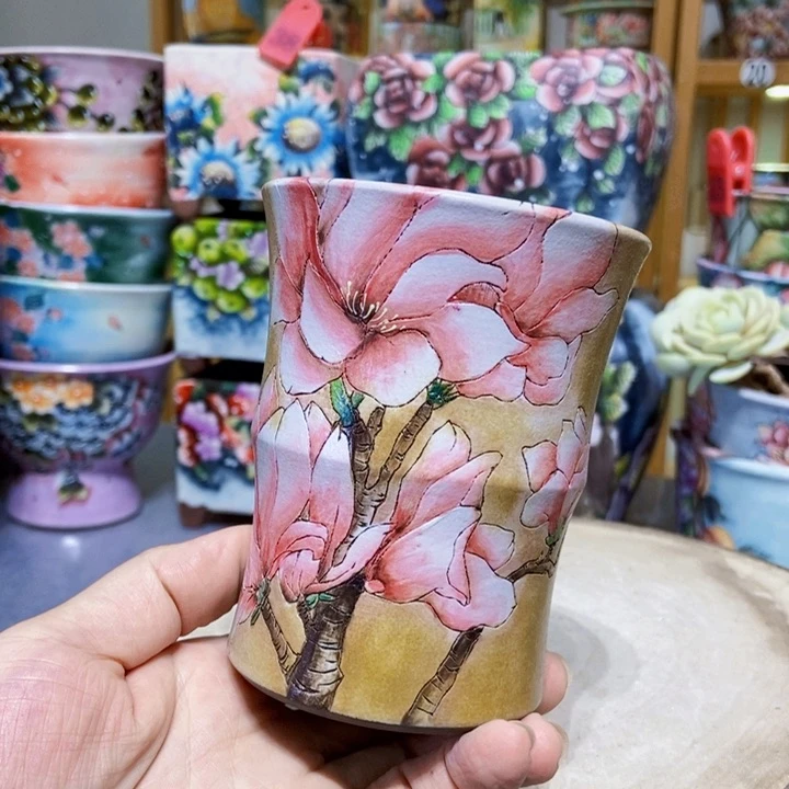 景德镇艺术手绘作品