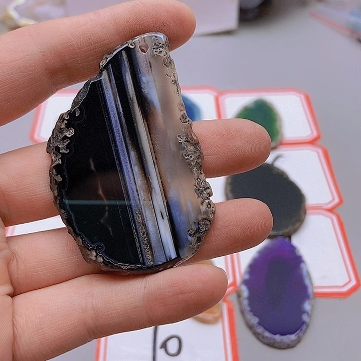 【闪购商品】玛瑙/玉髓珠宝半成品未镶嵌余*余