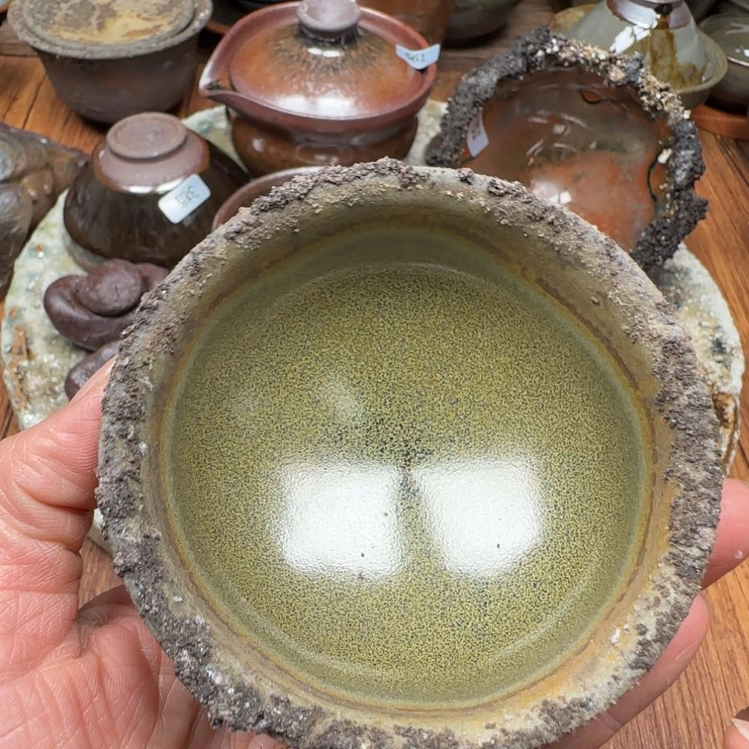柴烧建盏杯盏茶杯771