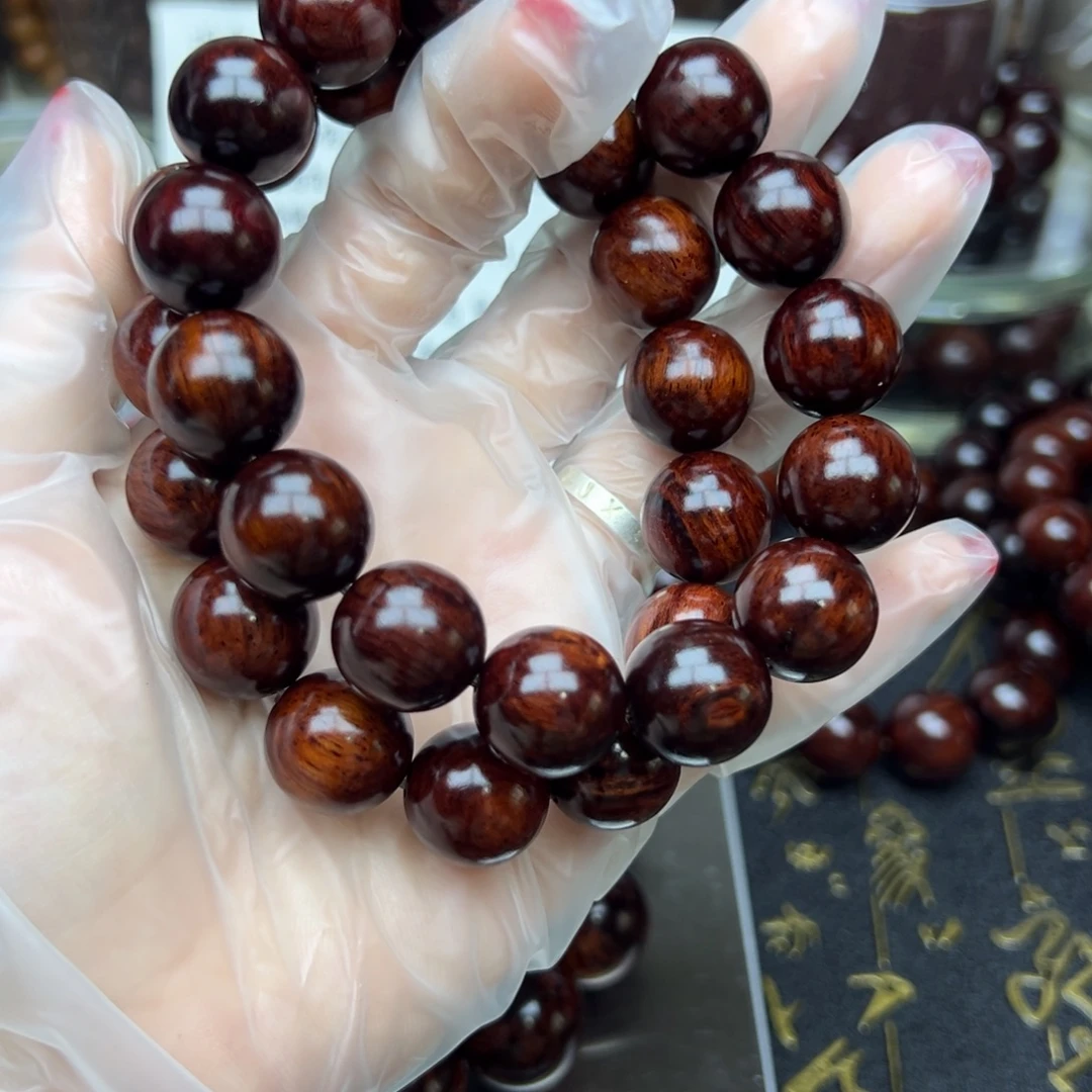 手串/手链降真香海南红降15满油单圈微瑕