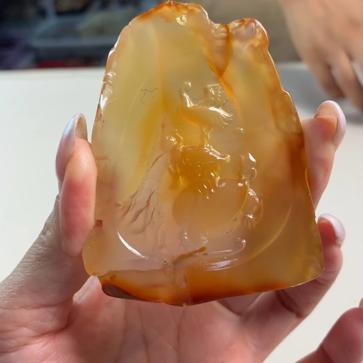 玛瑙/玉髓未镶嵌吊坠(不含链)