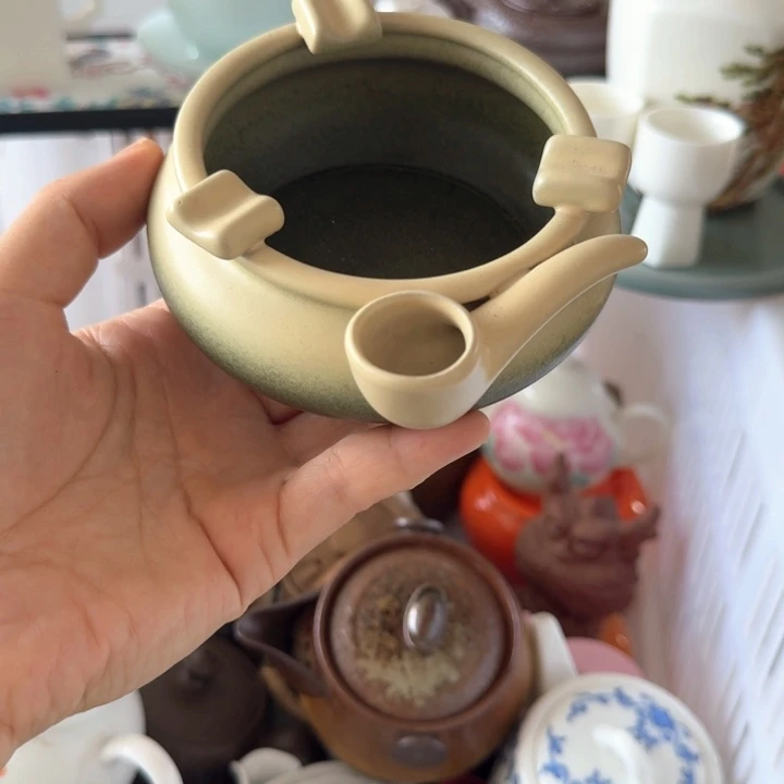 微瑕陶瓷茶具茶杯茶壶