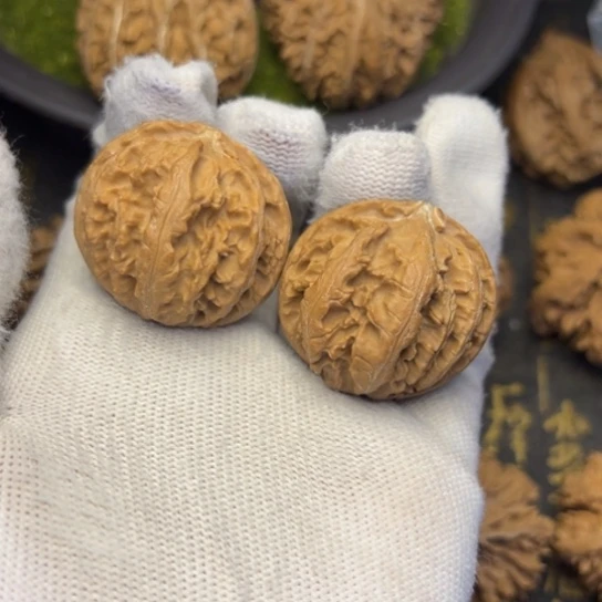 大***海文玩核桃把件秦岭核桃26