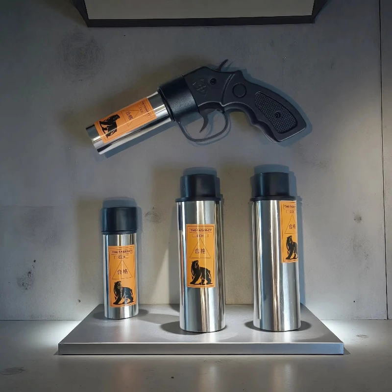 金属把手户外车载便携式干粉灭火枪应急防护工具