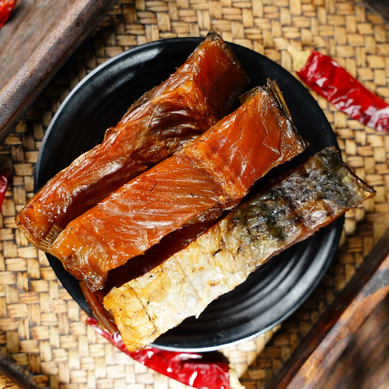 【腊草鱼块】湖南烟熏腊鱼正宗农家手工腌制新鲜鱼块制作