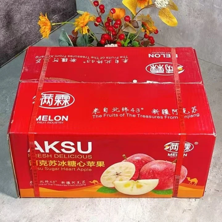 【满霖阿克苏冰糖心苹果】  带箱约9斤