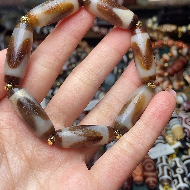 玛瑙/玉髓未镶嵌手链