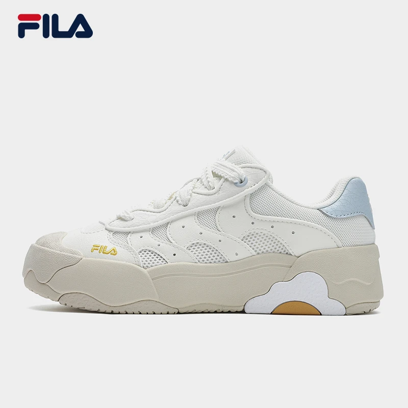 FILA 斐乐蛋包鞋女鞋2025夏季新款板鞋休闲鞋小白鞋厚底运动鞋