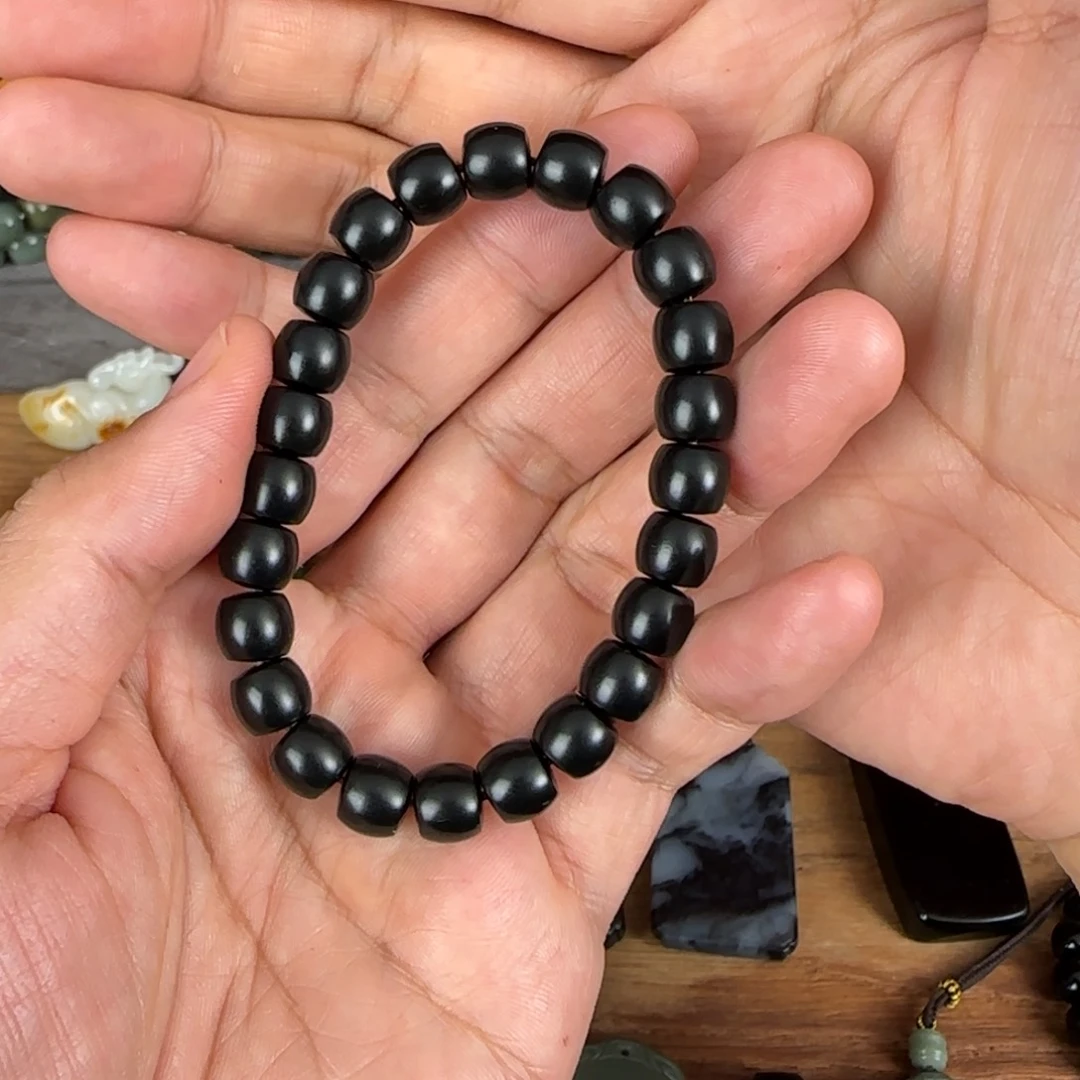 和田玉手串未镶嵌磊****不退不换