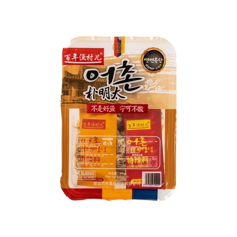 鱼丝延边朝鲜民族特产小吃延吉明太鱼干零食送调味包开袋即食