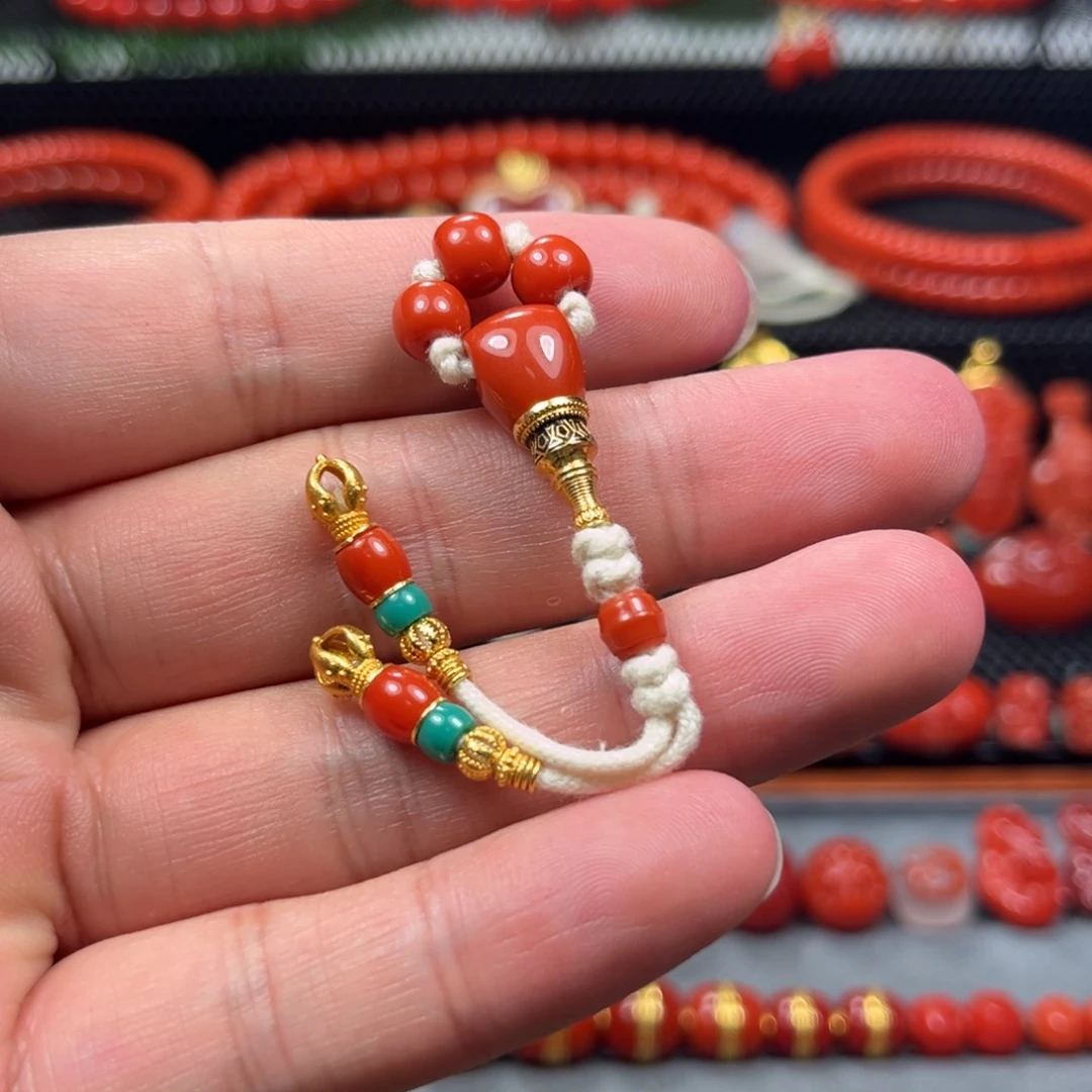 南红玛瑙套装未镶嵌