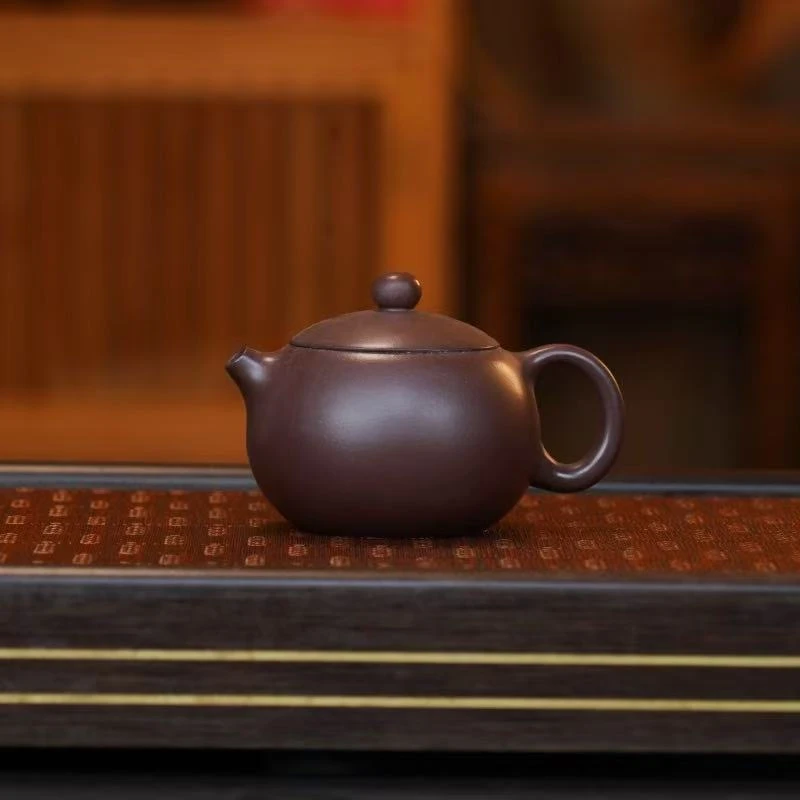 WW紫泥[西施180CC]原矿手工紫砂壶