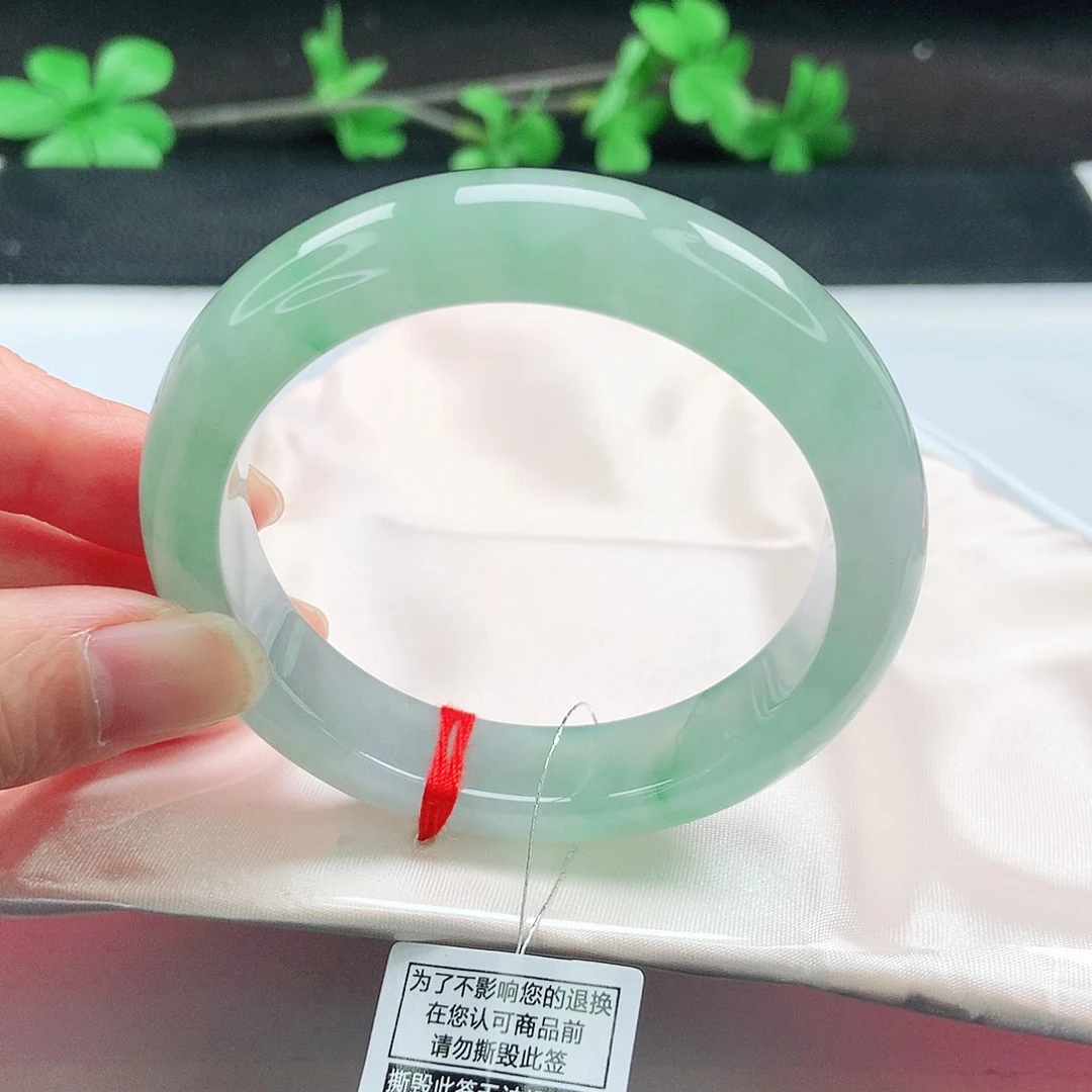 未镶嵌手镯翡翠53圈