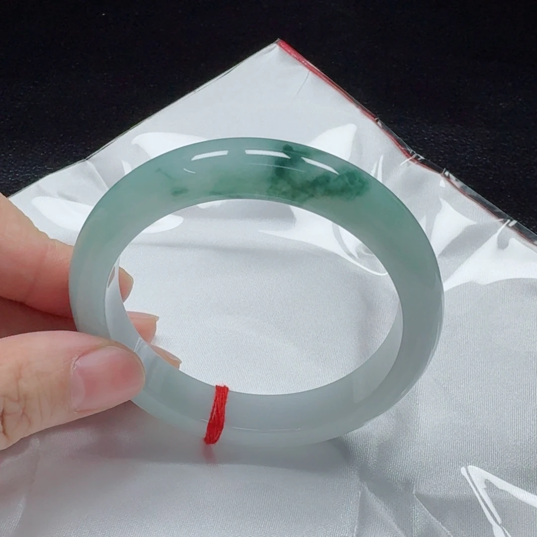 翡翠未镶嵌手镯5859