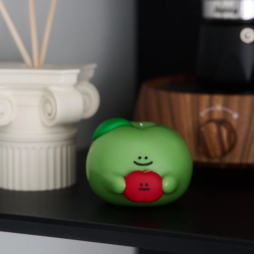 赤雅韵坊苹苹安安蜡烛可爱创意礼物