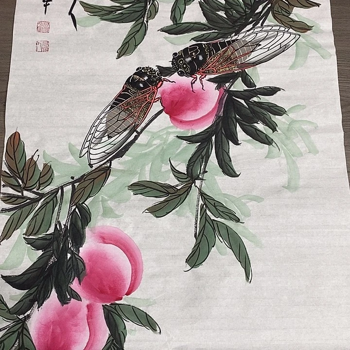 手绘国画作品欣赏作品999