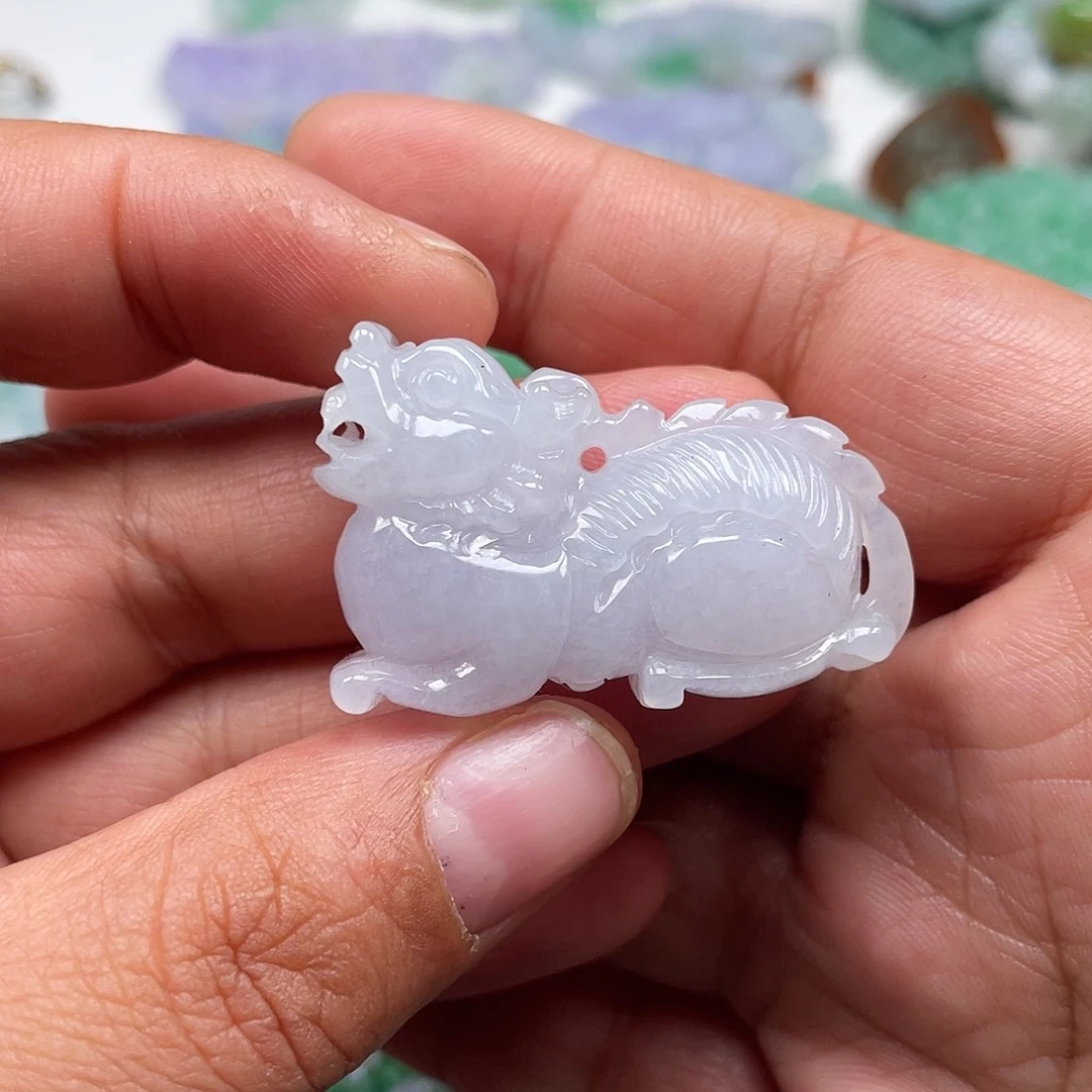 颈饰未镶嵌翡翠翡玉缘翡翠