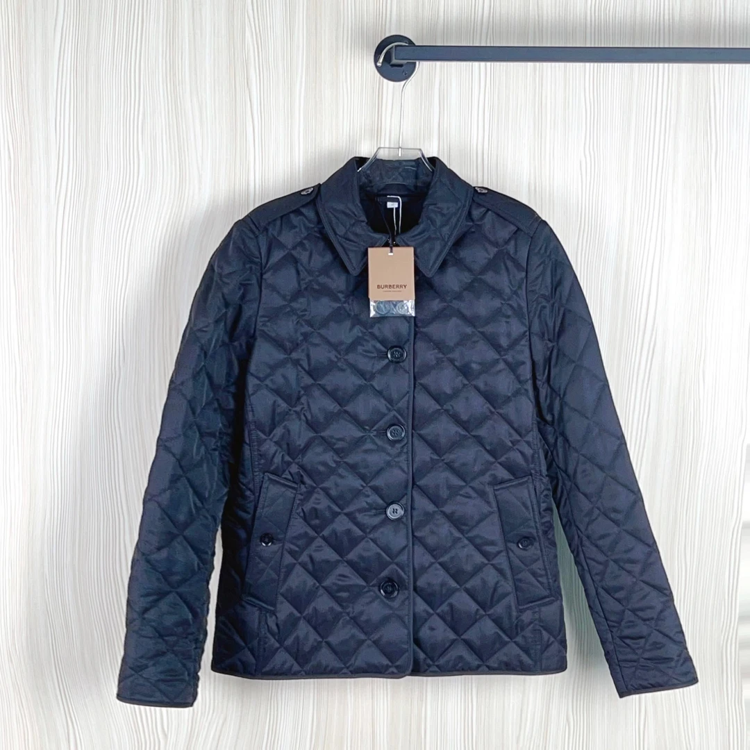 未使用 BURBERRY/博柏利 安洁利/成色看直播棉服外套/L码/GSH0898