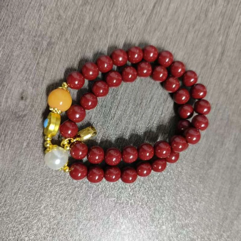 含辰砂工艺品2222精美手串（无礼盒）03009