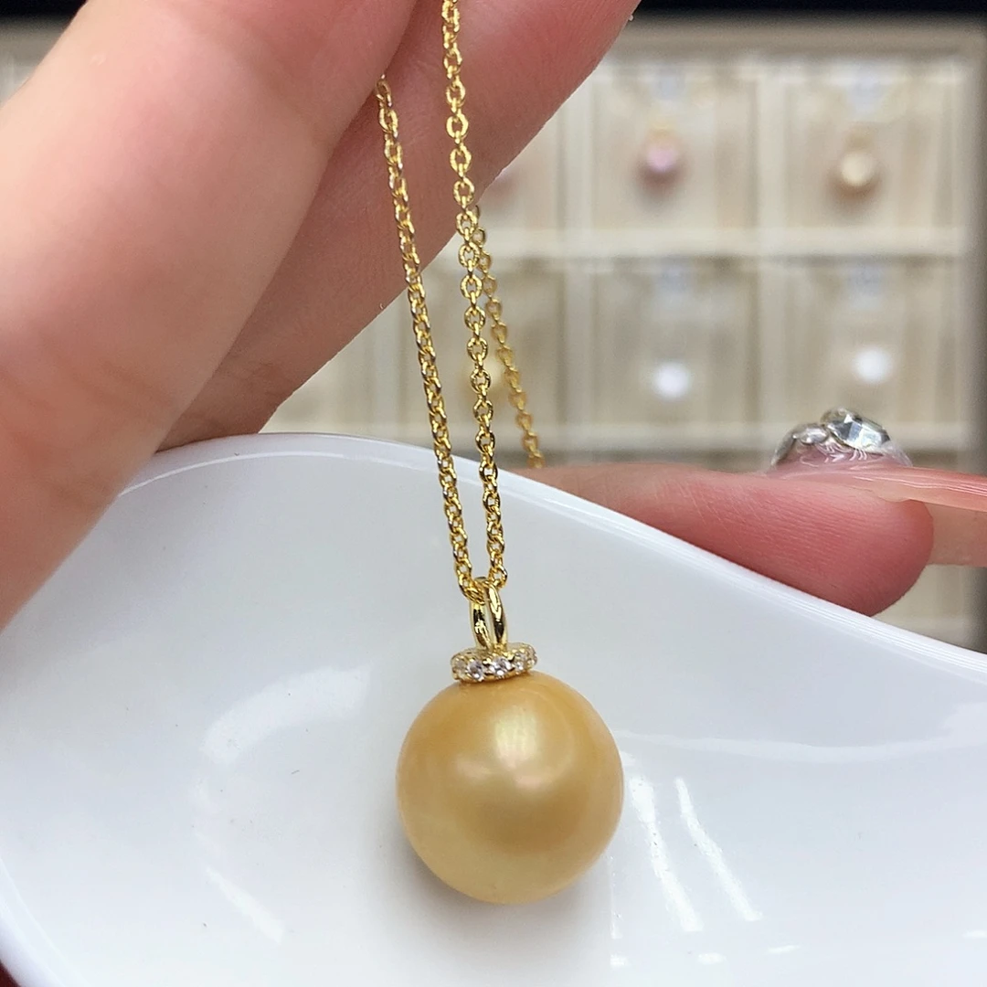 淡水珍珠合金颈饰