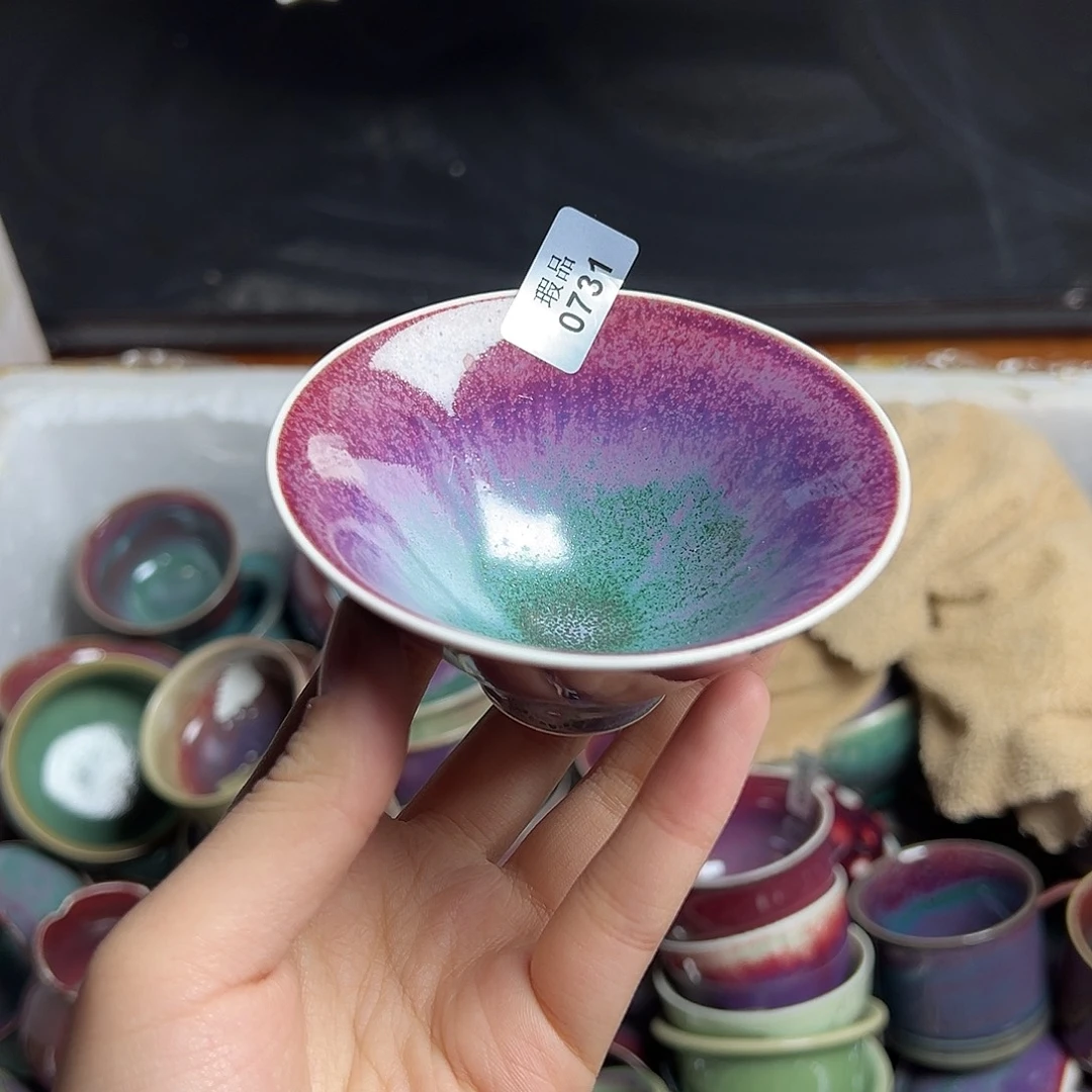 陶摆件窑口自销原矿钧瓷