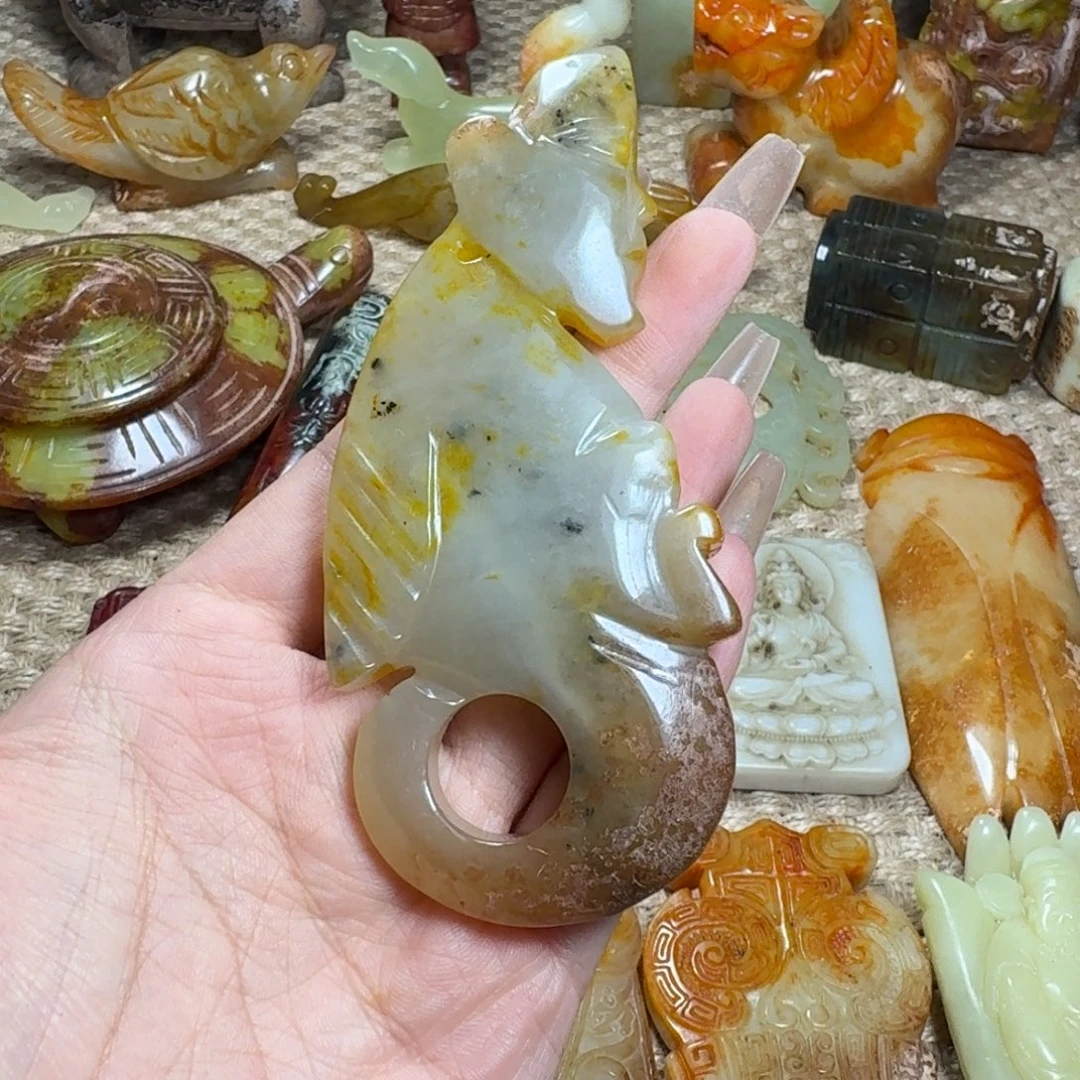 白玉菩提吊坠挂件